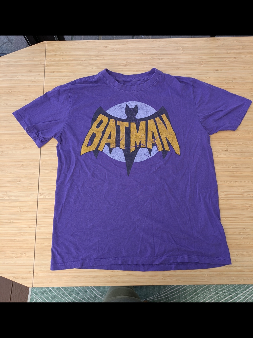 Unisex Batman Graphic Tee - Purple & Super-Soft